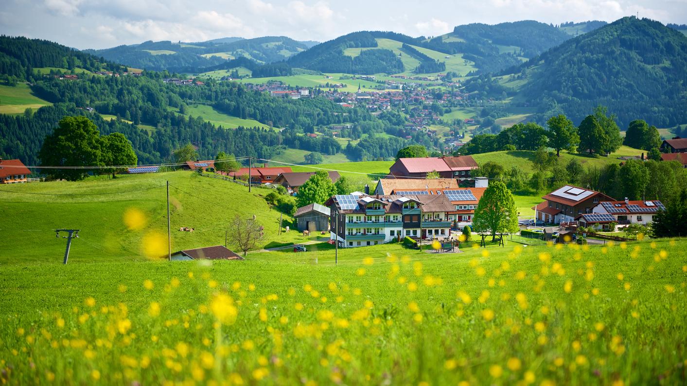 Ferienhotel Starennest, Fluhstraße in Oberstaufen