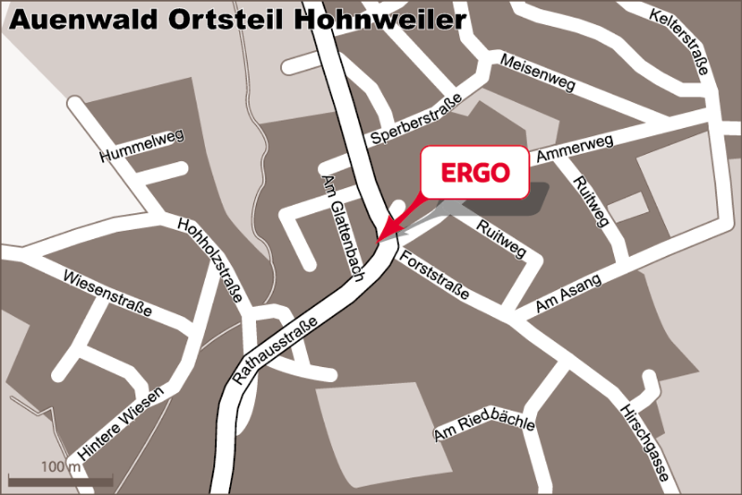 ERGO Versicherung Thomas Rauh, Rathausstraße in Auenwald