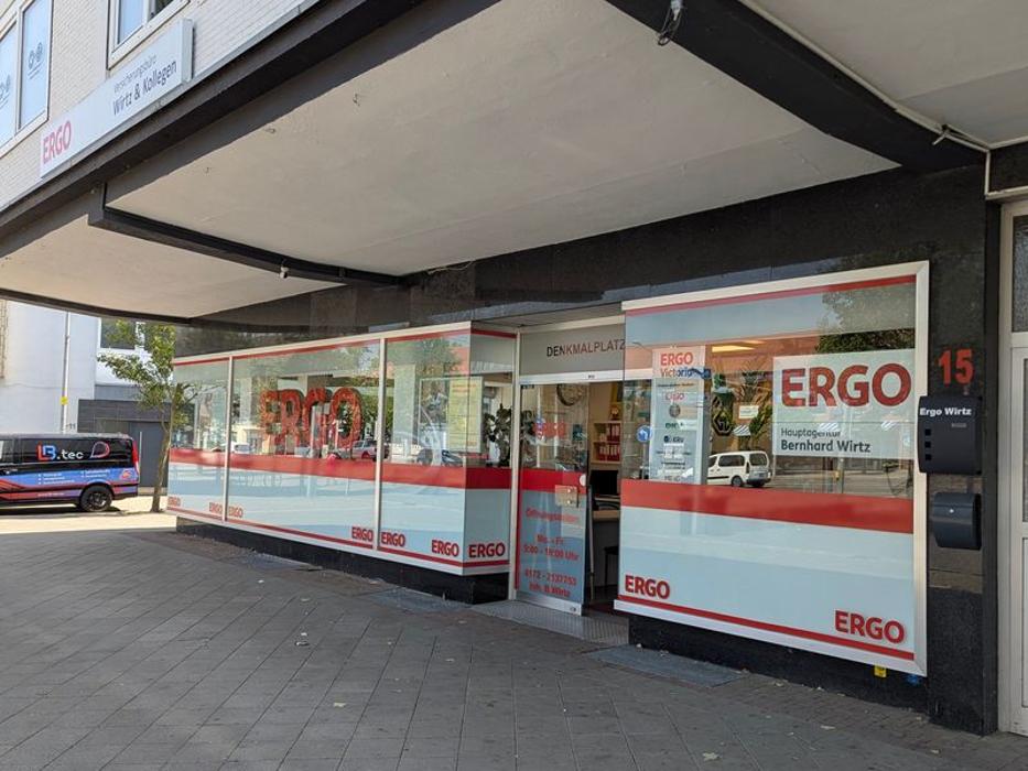 ERGO Versicherung Bernhard Wirtz, Denkmalplatz in Alsdorf