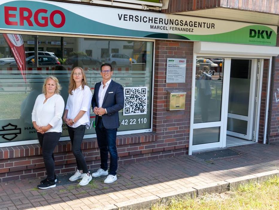 ERGO Versicherung / DKV Marcel Fernandez, Rudower Straße in Berlin