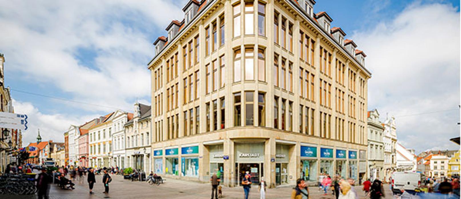 GALERIA Wismar, Rudolph-Karstadt-Platz in Wismar