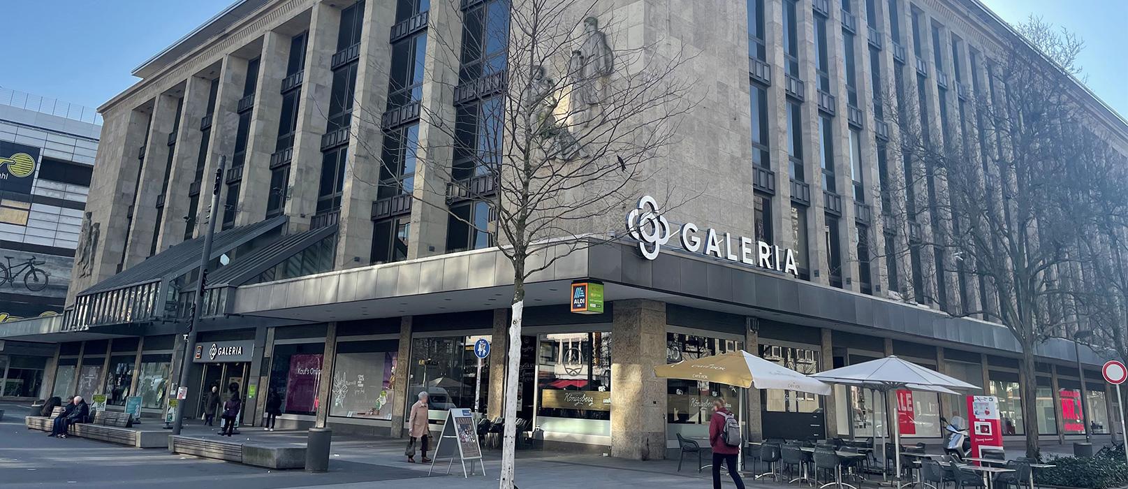 GALERIA Düsseldorf Schadowstraße, Schadowstraße in Düsseldorf