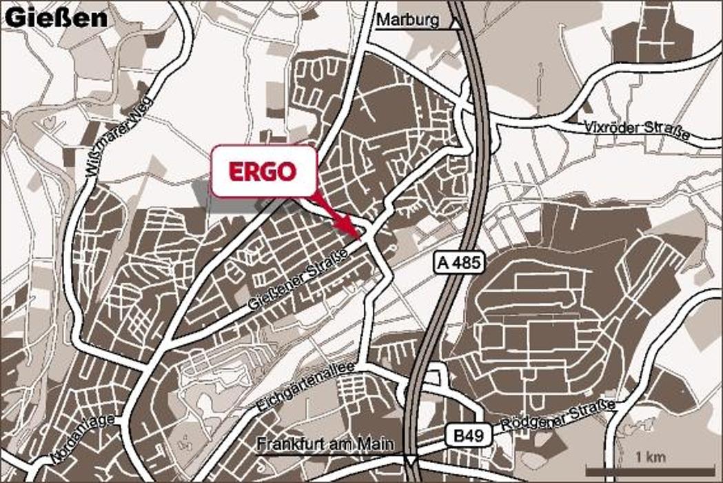 ERGO Versicherung Felix Henkelmann, Gießener Straße in Gießen