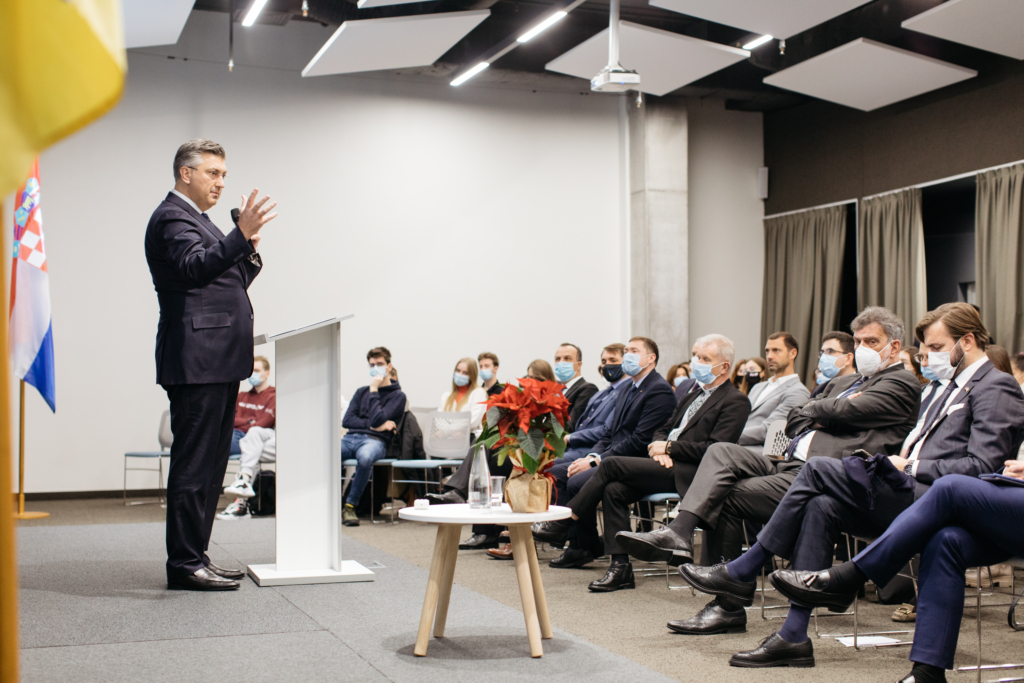Croatian Prime Minister delivers a lecture to UCU students themed 