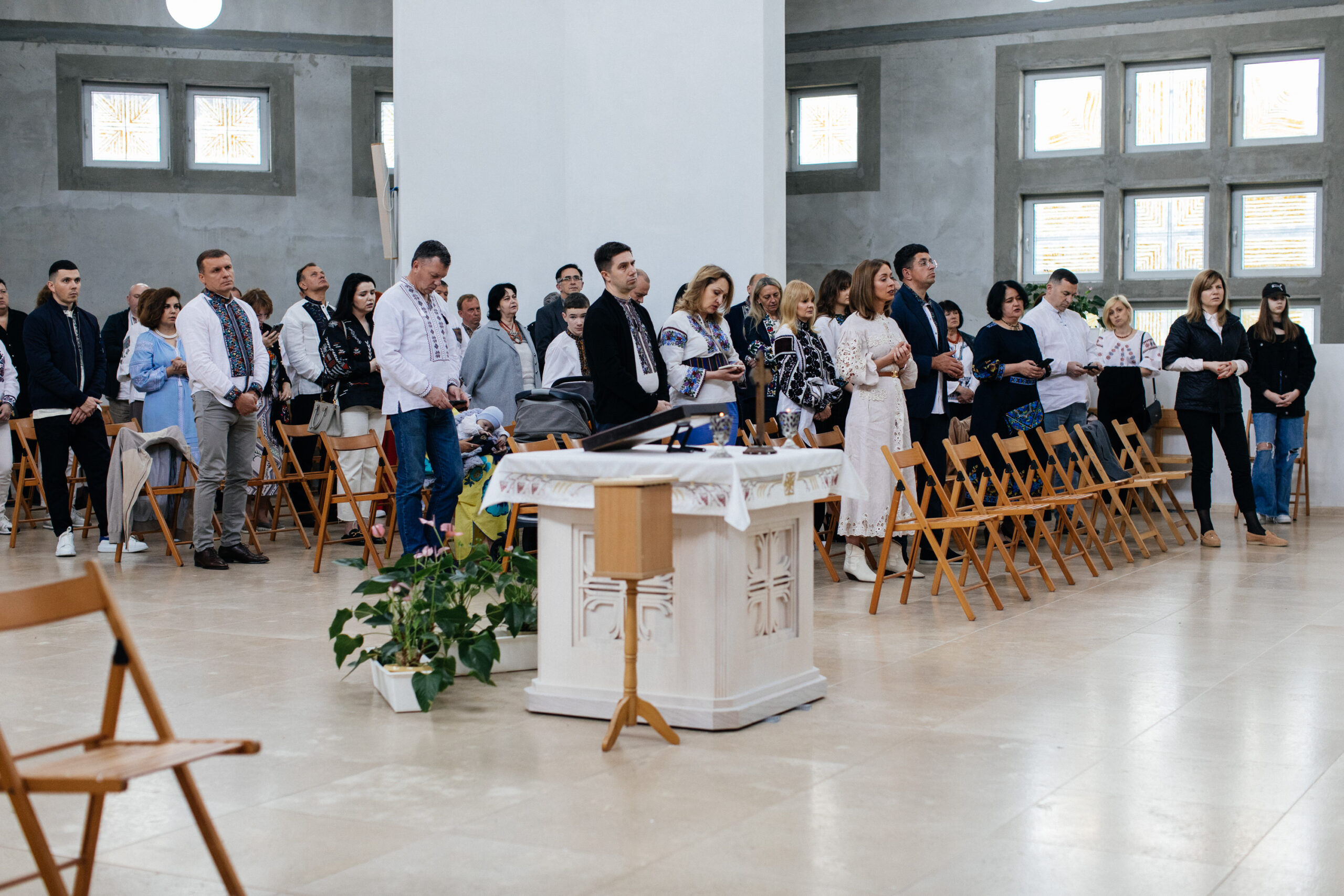 Друзі УКУ на богослужінні в храмі Святої Софії -Премудрості Божої