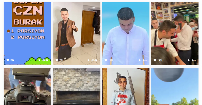tiktok, tiktoker, cznburak