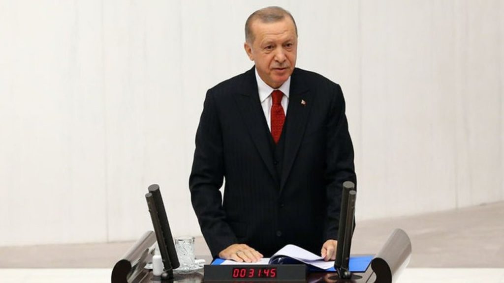 Cumhurbaşkanı Erdoğan, Meclis'in yeni yasama dönemi açılışında konuştu