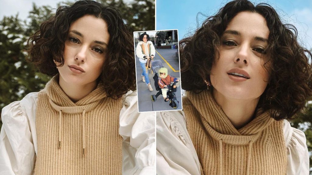 Cansu Tosun sevimli oğluyla alışverişte