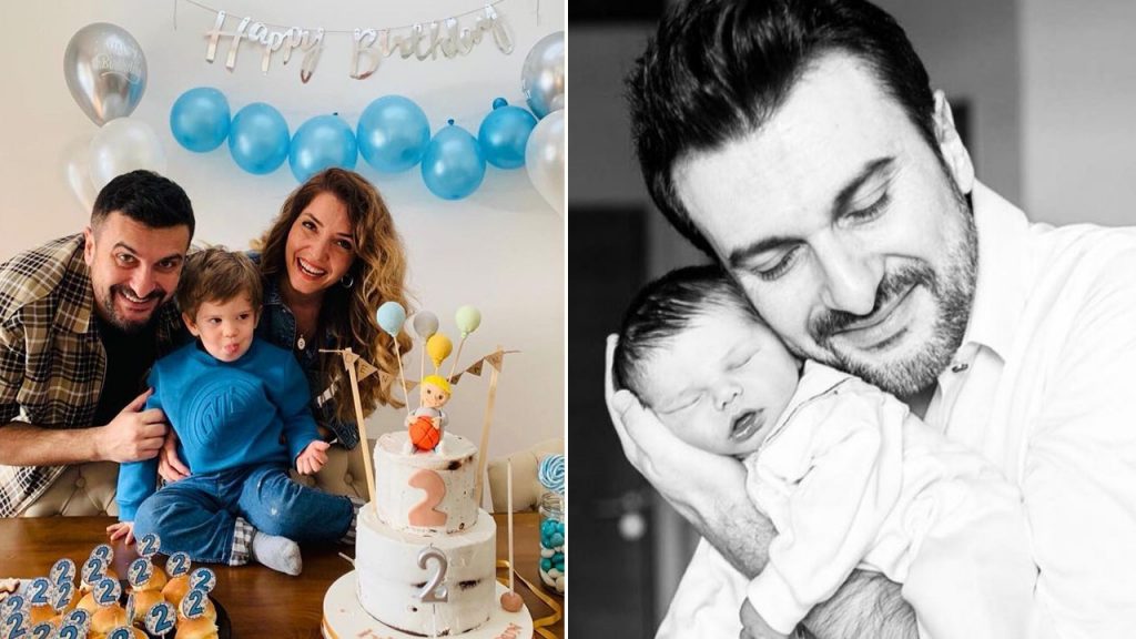 Gökhan Tepe'nin sevimli oğlu 2 yaşına bastı
