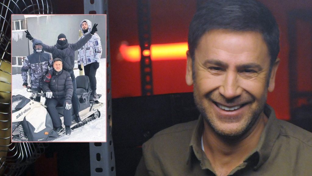 İzzet Yıldızhan oğullarıyla Uludağ'a gitti