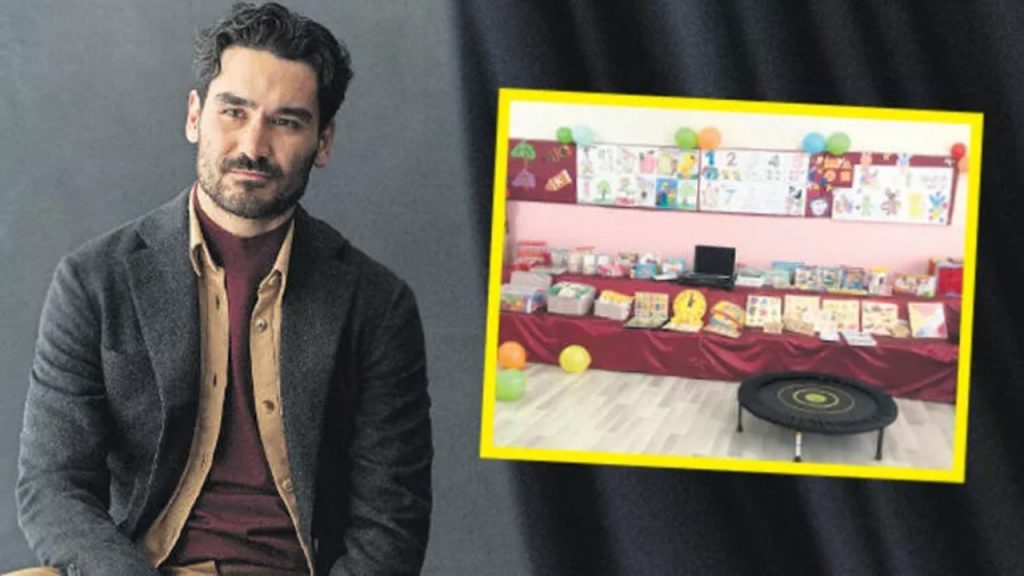 İlkay Gündoğan otizmli çocuklara destek oldu
