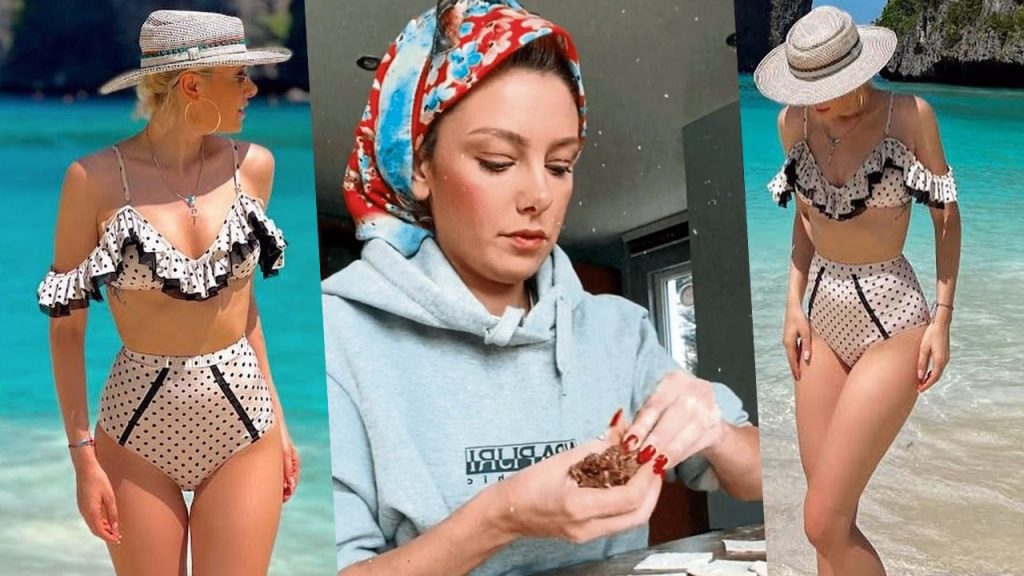 Phuket'ten dönen Burcu Binici mutfağa girdi