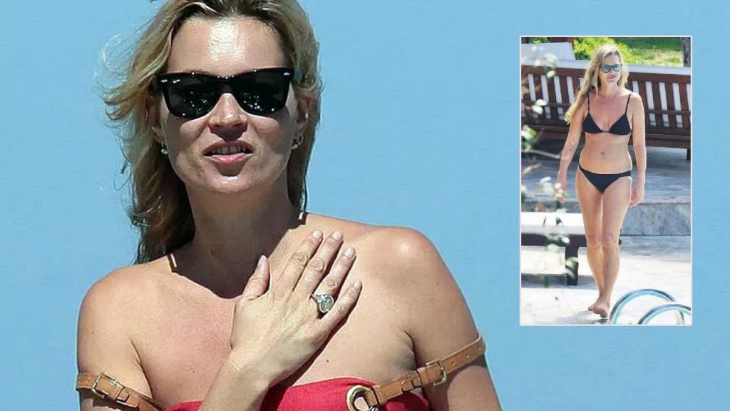 Kate Moss'un tercihi yine Bodrum oldu