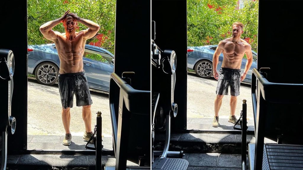 Kerem Bürsin 'Herkül' pozlarıyla şaşırttı