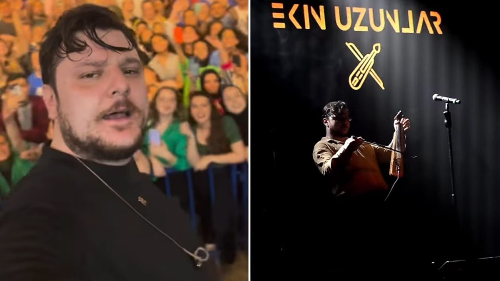 Ekin Uzunlar: "Her konserde 2 kilo veriyorum"