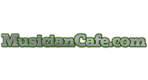 Musician cafe logo green