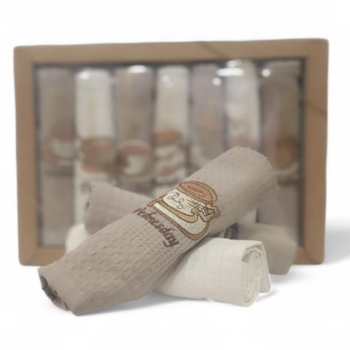 Набір вафельних кухонних рушників Nil (Bertille 7 days, 40х60-7 шт)