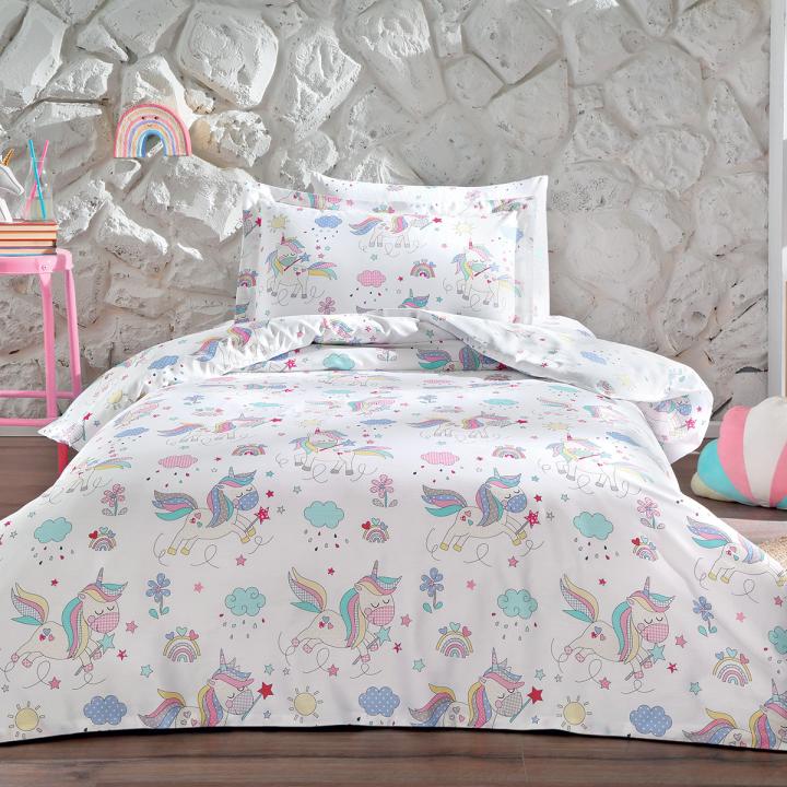 Постільна білизна Tivolyo Home сатин (Unicorn, 160х220)