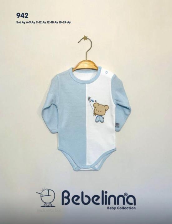Боді дитяче Bebelinna (Блакитний)
