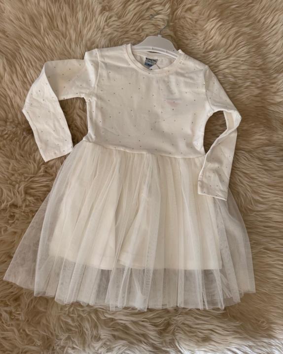 Плаття трикотажне (Білий)