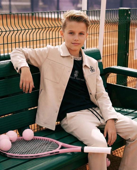 Костюм брендовий для хлопця (Бежевий)