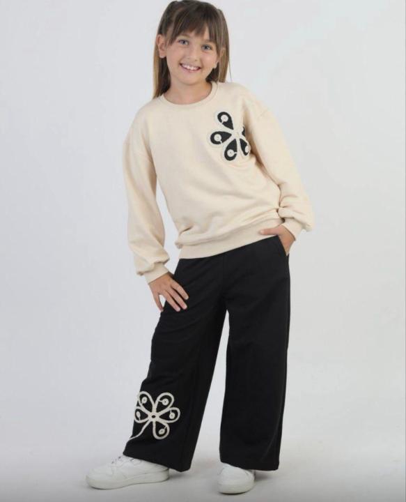 Костюм для дівчинки (Чорно-білий)