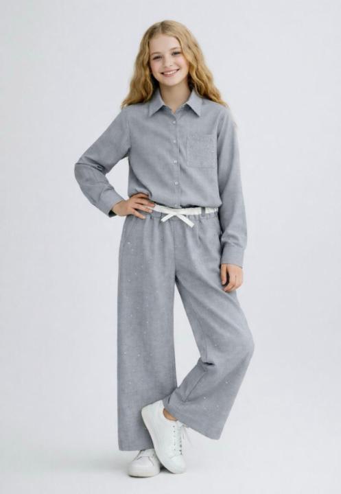 Костюм для дівчат (Сірий)
