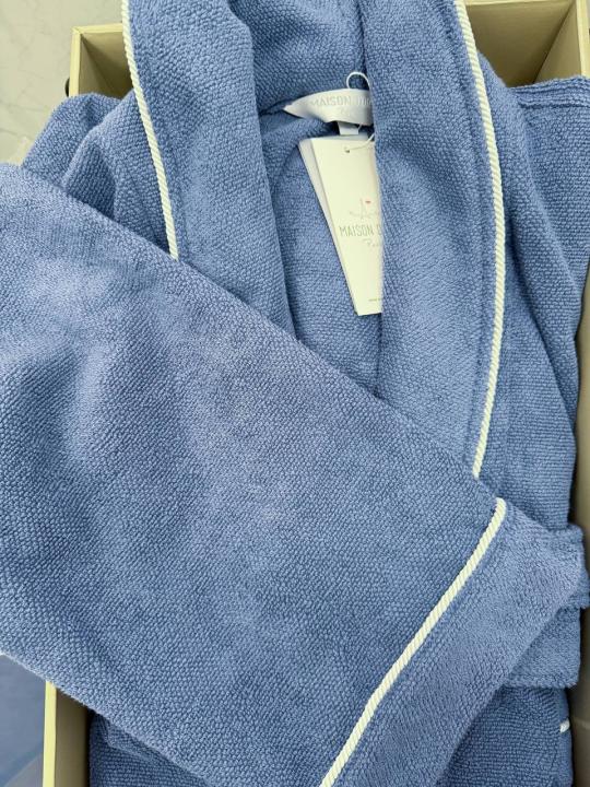 Халат чоловічий Maison D'or Seymor (Blue)