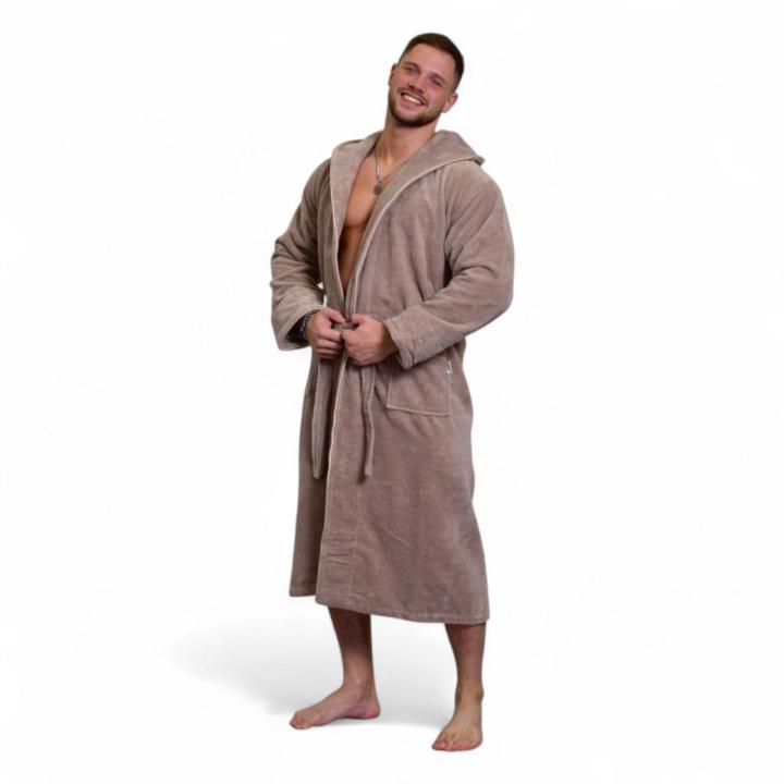 Халат чоловічий бамбуковий Soft Show (Бежевий)