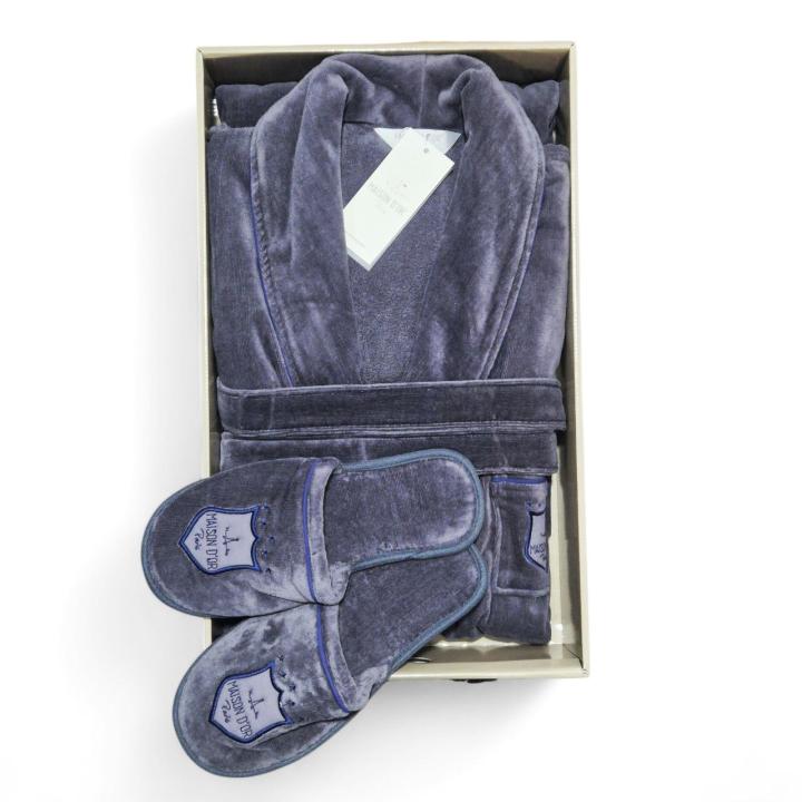 Халат чоловічий Maison D'or Boswell (Сірий)