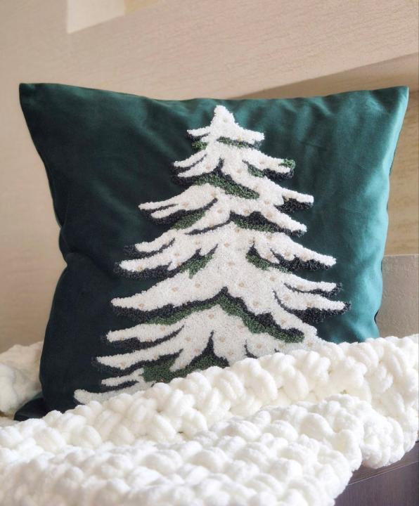 Подушка норорічна (Зел ялинка-1, 45х45)
