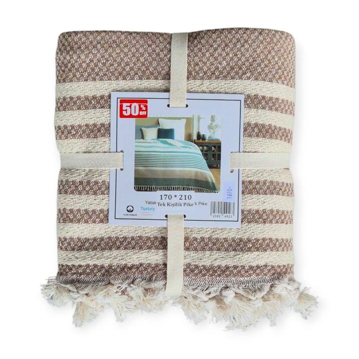 Плед FILL (Коричневий, 170х210)