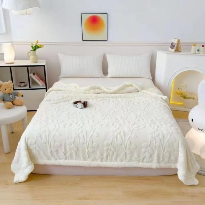 Покривало тепле Perfect Art з імітацією овчини (Арт, 200х230)