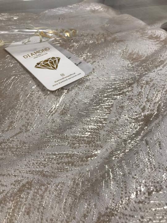 Покривало з наволочками та декоративною подушкою Diamond Skarlet (Бежевий, 240х260)