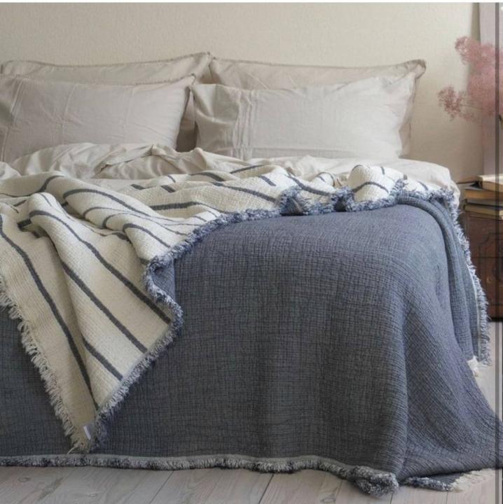 Покривало муслінове  Culha Home Colection (Антрацит, 230х250)