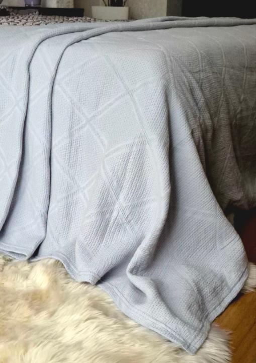 Покривало Tivolyo Home Oskar (Сірий, 200х230)