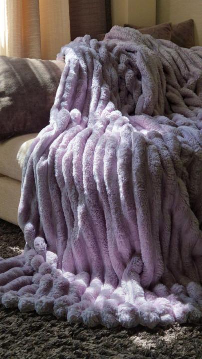 Покривало смужка (Фіолетовий, 200х230)