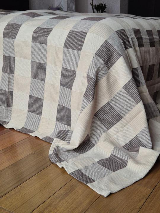 Плед - покривало Saheser Mokka (Коричневий, 200х230)