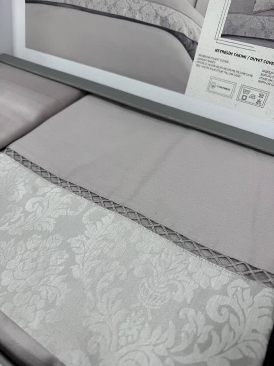 Постільна білизна Gelin Home Zarina (Сірий, 200х220)