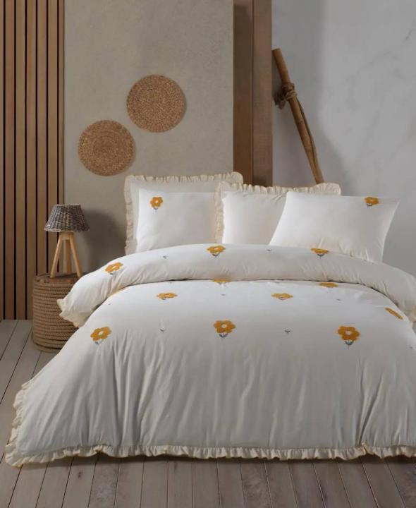 Постільна білизна Saheser Florita ( Жовтий, 200х220)