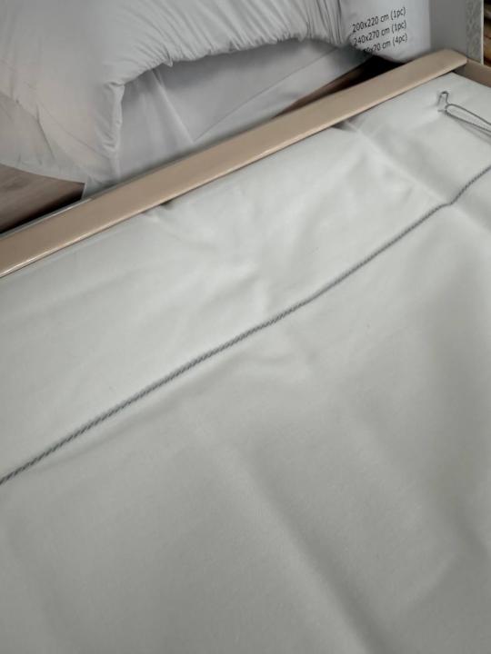Постільна білизна Maison D'or Richmond Cotton (Білий, 200х220)