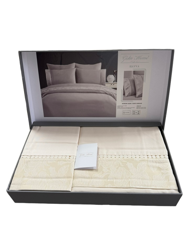 Постільна білизна Gelin Home Havva (Шампань, 200х220)