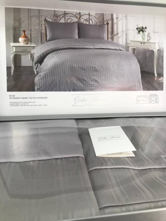 Постільна білизна Gelin Home Road (Сірий, 200х220)