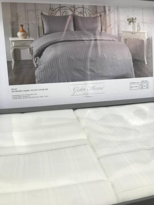 Постільна білизна Gelin Home Road (Кремовий, 200х220)