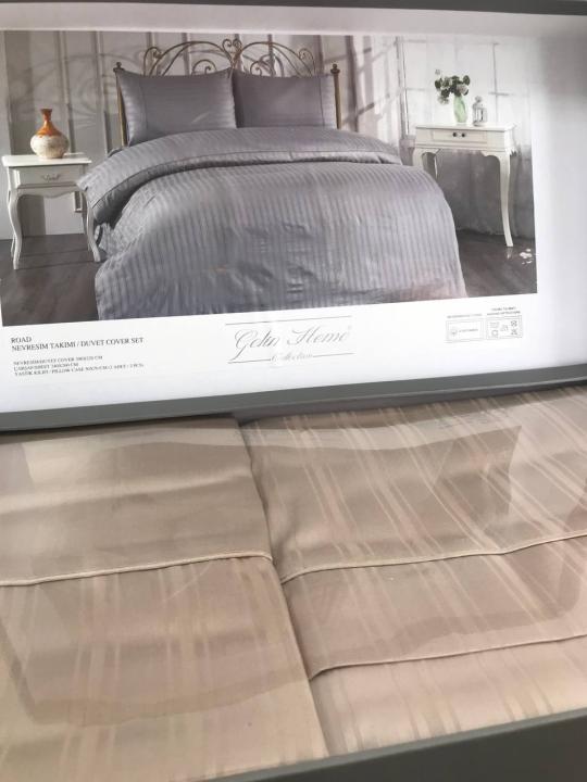 Постільна білизна Gelin Home Road (Бежевий, 200х220)