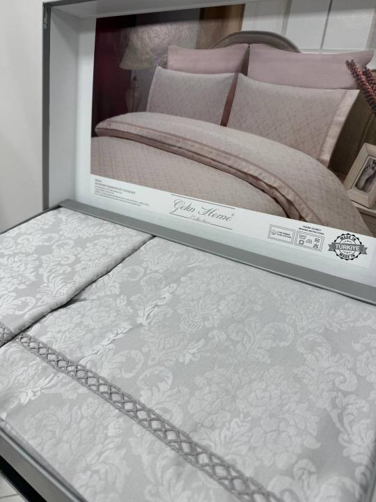 Постільна білизна Gelin Home Nihan (Сірий, 200х220)