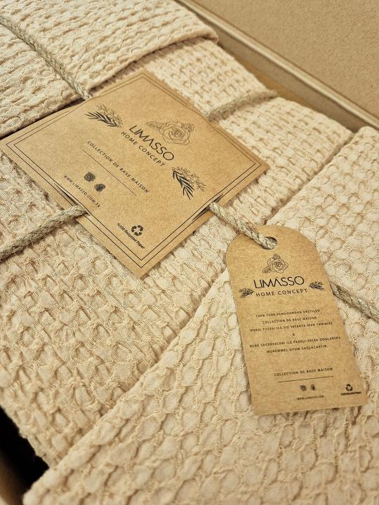 Постільна білизна Limasso Bassin Vintage (Бежевий, 200х220)