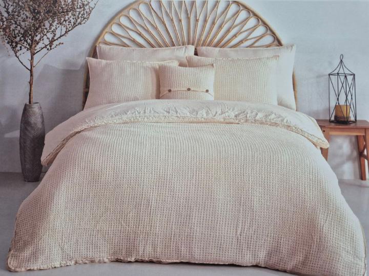Постільна білизна Limasso Bassin Vintage (Бежевий, 200х220)