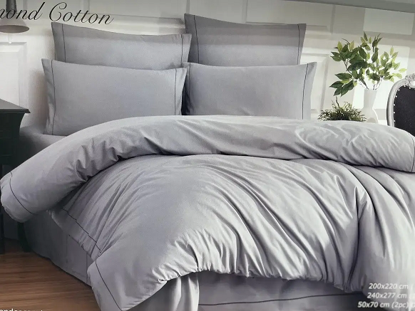 Постільна білизна Maison D'or Richmond Cotton (Сірий, 200х220)