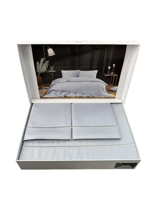 Постільна білизна Tivolyo Home Casual (Блакитний, 200х220)